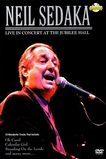 Movie poster for Neil Sedaka: Live in Concert at the Jubilee Hall (1981)