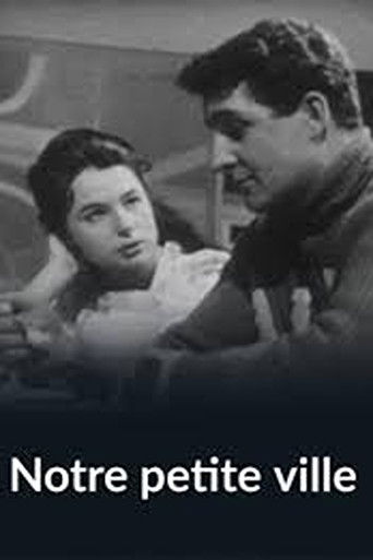Notre petite ville poster