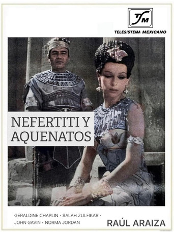Nefertiti and Akhenaten poster