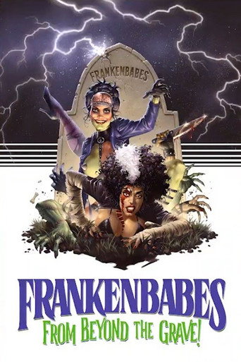 Movie poster for Frankenbabes from Beyond the Grave! (2025)