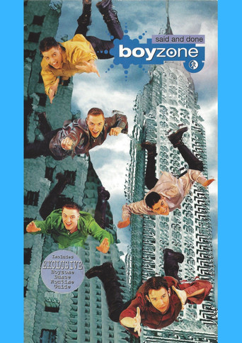 Boyzone: Said and Done poster