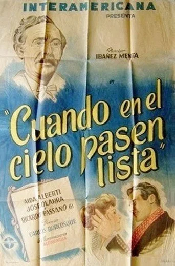 Movie poster for Cuando en el cielo pasen lista (1945)