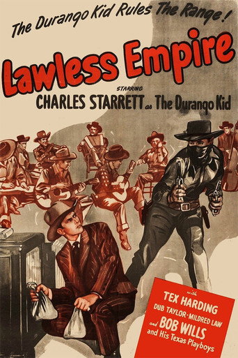 Movie poster for Lawless Empire (1945)