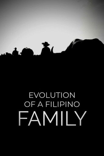 Evolution of a Filipino Family poster
