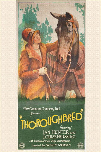Movie poster for The Thoroughbred (1929)