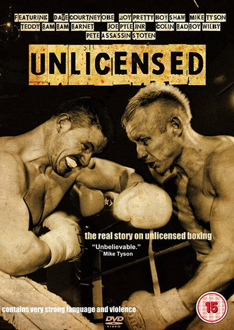 Movie poster for Unlicensed (2012)