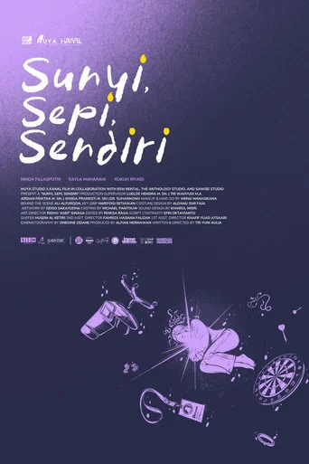 Movie poster for Sunyi, Sepi, Sendiri (2025)