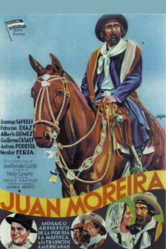 Movie poster for Juan Moreira (1936)