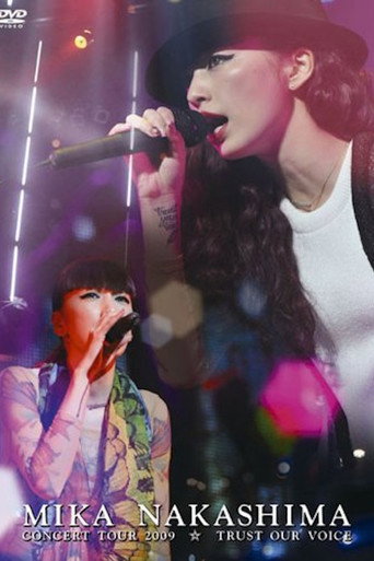 MIKA NAKASHIMA CONCERT TOUR 2009 TRUST OUR VOICE poster