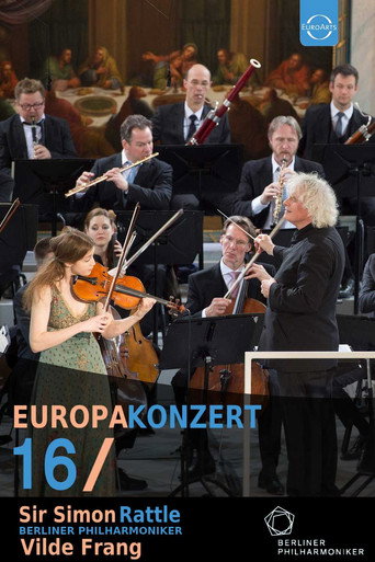 Movie poster for Europakonzert 2016 from Røros (2016)