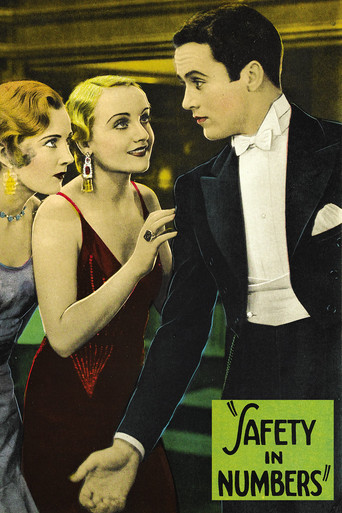 Movie poster for Safety in Numbers (1930)