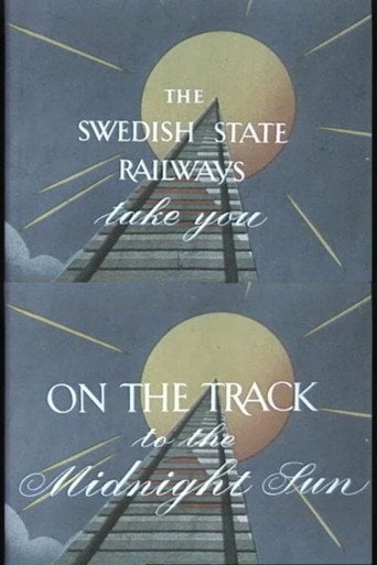 Movie poster for On the track to the midnight sun (1954)