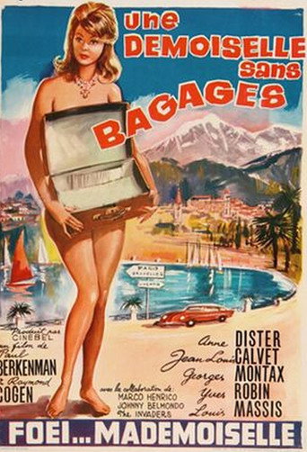 Movie poster for Une demoiselle sans bagages (1963)