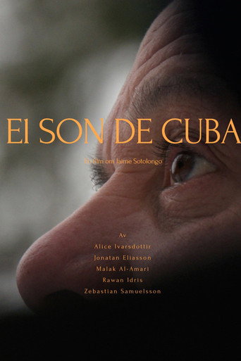 Movie poster for The son of Cuba
