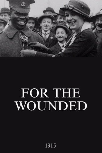 Movie poster for For the Wounded (1915)