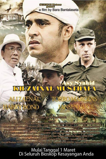 Movie poster for Asy Syahid KH. Zainal Musthafa (2018)