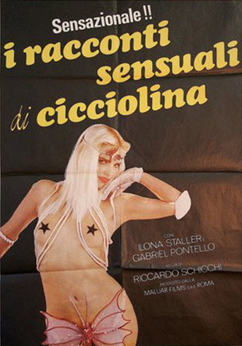 Movie poster for I racconti sensuali di Cicciolina (1986)
