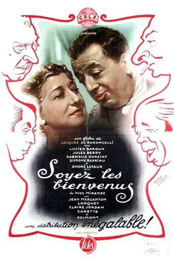 Movie poster for Soyez les bienvenus (1942)