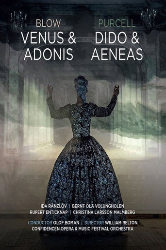 Movie poster for John Blow's Venus & Adonis / Henry Purcell's Dido & Aeneas