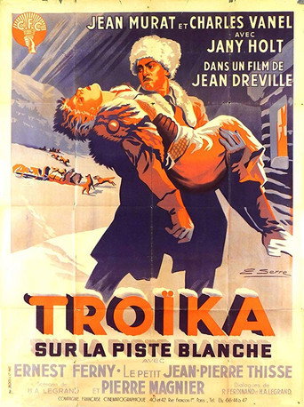 Movie poster for Troïka sur la piste blanche (1937)