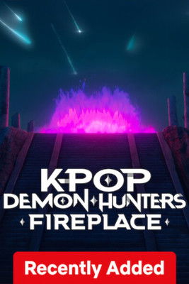 KPop Demon Hunters: Fireplace poster