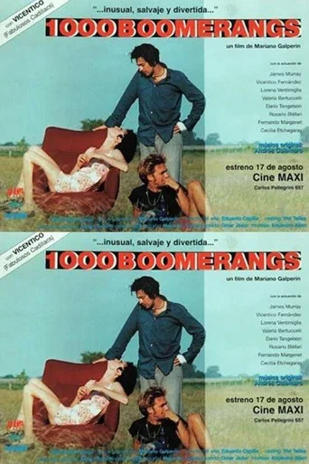 Movie poster for 1000 Boomerangs (1995)
