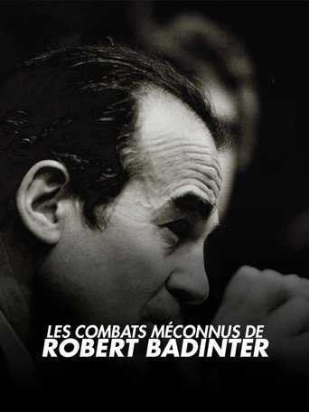 Movie poster for Les Combats méconnus de Robert Badinter (2025)
