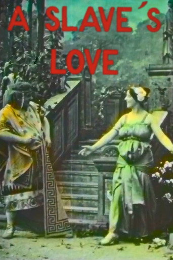 Movie poster for A Slave's Love (1907)