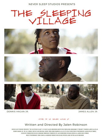 Movie poster for The Sleeping Village (2023)