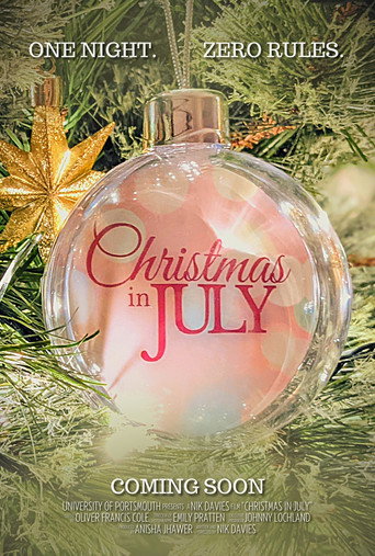 Movie poster for Christmas in July