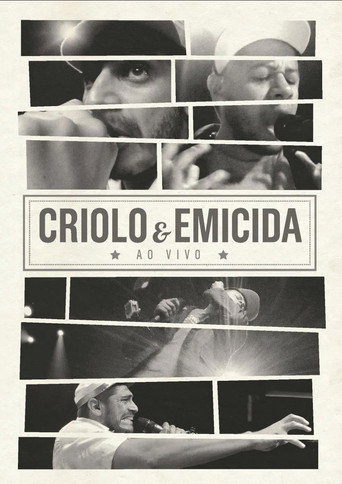 Movie poster for Criolo & Emicida - Ao Vivo (2013)