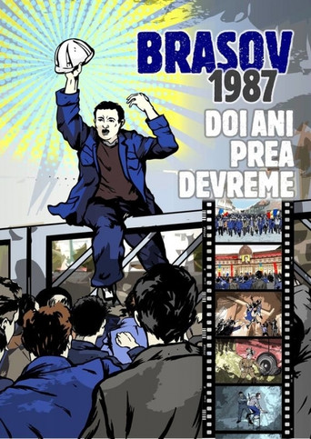 Movie poster for Brașov 1987. Two Years Too Early (2017)
