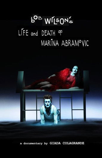 Bob Wilson's Life & Death of Marina Abramovic poster