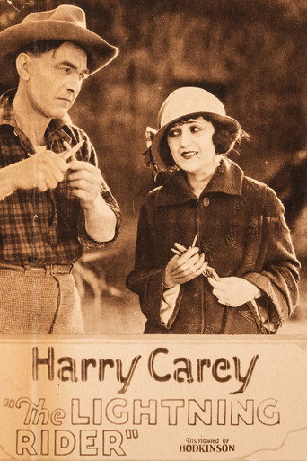 Movie poster for The Lightning Rider (1924)