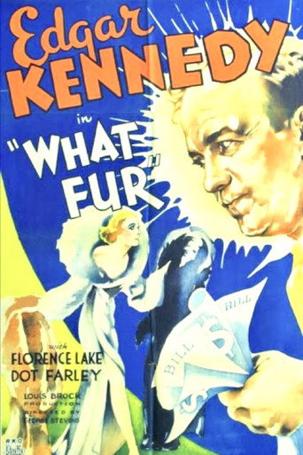 Movie poster for What Fur (1933)