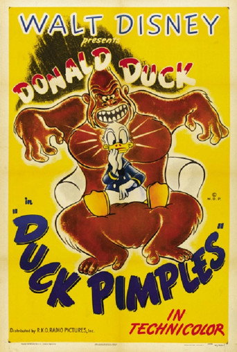 Movie poster for Duck Pimples (1945)