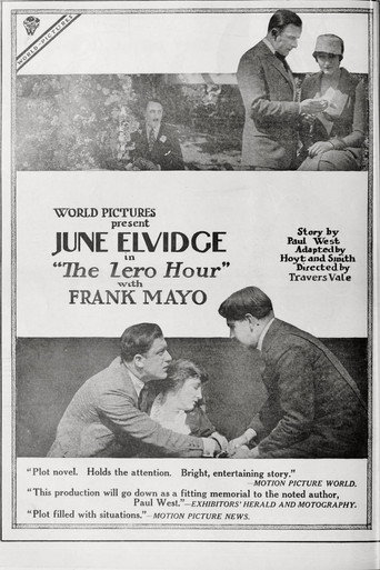 Movie poster for The Zero Hour (1918)