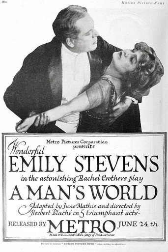 Movie poster for A Man's World (1918)