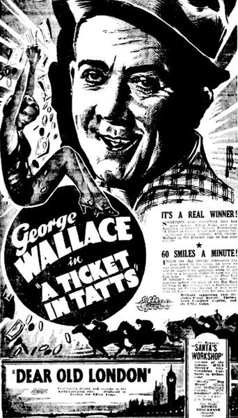 Movie poster for A Ticket in Tatts (1934)