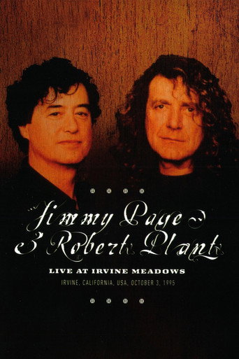 Movie poster for Jimmy Page and Robert Plant: Live at Irvine Meadows (1995)