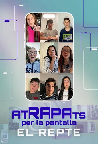 Movie poster for Atrapats per la pantalla: el repte (2024)