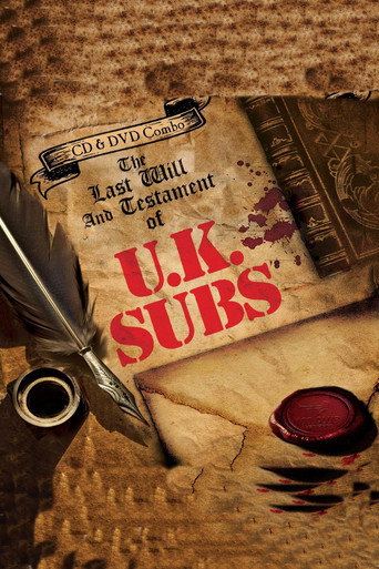 Movie poster for UK Subs: The Last Will And Testament Of UK Subs (2024)