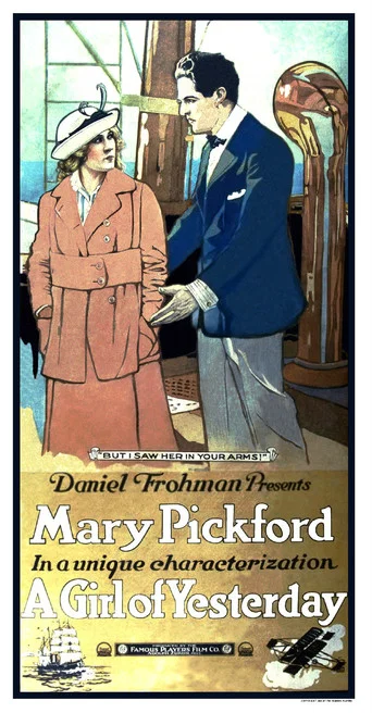 Movie poster for A Girl of Yesterday (1915)