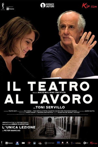 Movie poster for Il teatro al lavoro (2018)