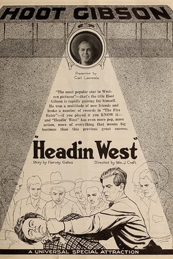 Movie poster for Headin' West (1922)