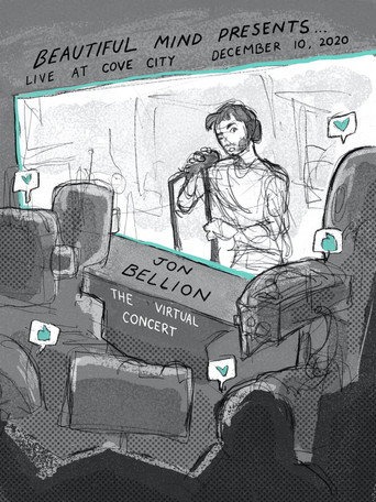 Movie poster for Beautiful Mind Presents… Jon Bellion: The Virtual Concert (2020)