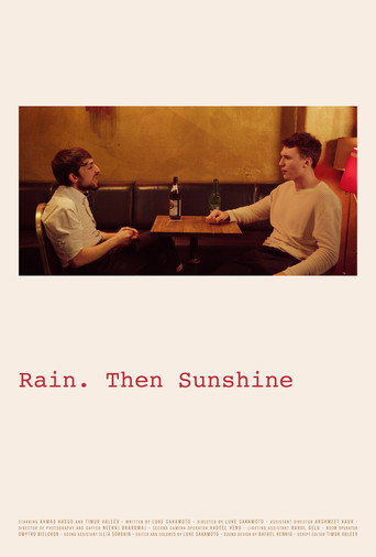 Movie poster for Rain. Then Sunshine (2026)