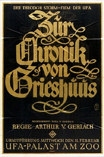 Movie poster for The Chronicles of the Gray House (1925)