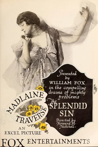 Movie poster for The Splendid Sin (1919)