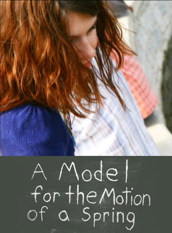 Movie poster for A Model for the Motion of a Spring (2009)